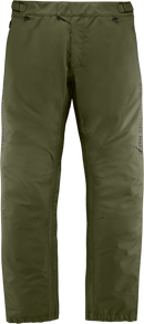 ICON PDX3™ Overpant - Olive, Medium - Waterproof and Breathable Motorcycle Overpant with Impact Protection