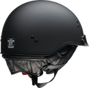 Z1R Vagrant NC Helmet 2XL Flat Black - Model 0103-1377 with Removable Moisture-Wicking Liner and Sun Visor