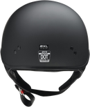 Z1R Vagrant NC Helmet 2XL Flat Black - Model 0103-1377 with Removable Moisture-Wicking Liner and Sun Visor
