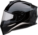 Z1R Youth Warrant Kuda Helmet - Gloss Black, Medium (Part