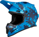 Z1R Rise Helmet Digi Camo Blue XL with Advanced Ventilation and Removable Liner