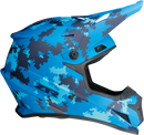 Z1R Rise Helmet Digi Camo Blue 2XL with Enhanced Ventilation and Removable Liner