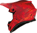 Z1R Rise Helmet Digi Camo Red 2XL with Enhanced Ventilation and Removable Liner