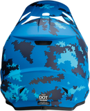 Z1R Rise Helmet Digi Camo Blue 2XL with Enhanced Ventilation and Removable Liner