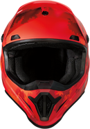 Z1R Rise Helmet Digi Camo Red Large - Dual Forehead, Chin & Rear Exhaust Vents for Enhanced Airflow