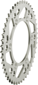 MOOSE OFFROAD Rear Sprocket - Aluminum - 50 Tooth - Silver - Kawasaki/Suzuki 1211-460-50-11