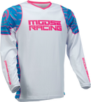 MOOSE OFFROAD Qualifier® Jersey - Blue/Pink - 5XL 2910-6957