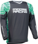 MOOSE OFFROAD Qualifier® Jersey - Teal/Gray - 4XL 2910-6964