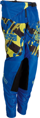 MOOSE OFFROAD Youth Agroid Pants - Blue/Hi Vis - US 28 2903-2170