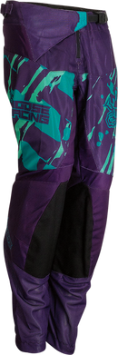 MOOSE OFFROAD Youth Agroid Pants - Purple/Teal - US 26 2903-2175