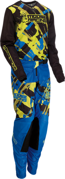 MOOSE OFFROAD Youth Agroid Pants - Blue/Hi Vis - US 28 2903-2170