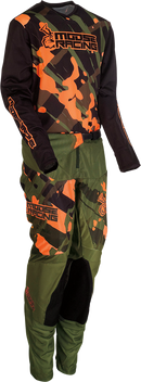 MOOSE OFFROAD Youth Agroid Pants - Olive/Orange - US 28 2903-2182