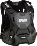 MOOSE OFFROAD Youth Agroid™ Chest Guard - Black - S/M 2701-1116