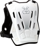 MOOSE OFFROAD Youth Agroid™ Chest Guard - White - 2XS/XS 2701-1117