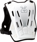 MOOSE OFFROAD Youth Agroid™ Chest Guard - White - S/M 2701-1118