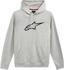 ALPINESTARS Ageless Pullover Hoodie - Heather Gray/Black - Medium 1212-513201126M
