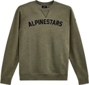 ALPINESTARS Soph Crew Fleece - Military - Medium 121251512690M