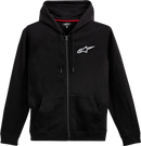 ALPINESTARS Ageless Zip Hoodie - Black/White - 2XL 12125360010202X