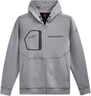 ALPINESTARS Convex Tech Hoodie - Heather Gray - Large 1212530201026L