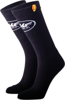 FMF Staple Socks 2 Pack by FMF - Black, Size One Size, Part Number SP22194900