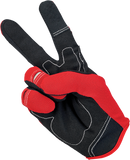 BILTWELL Moto Gloves - Red/White/Blue - XS 1501-1208-001