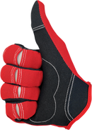 BILTWELL Moto Gloves - Red/White/Blue - Small 1501-1208-002