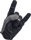 BILTWELL Moto Gloves - Gray/Black - XL 1501-1101-005