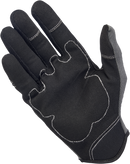 BILTWELL Moto Gloves - Gray/Black - Medium 1501-1101-003