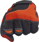 BILTWELL Moto Gloves - Orange/Black - Large 1501-0106-004