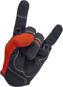 BILTWELL Moto Gloves - Orange/Black - XL 1501-0106-005