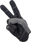 BILTWELL Moto Gloves - Gray/Black - Medium 1501-1101-003