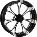 Performance Machine (PM) Paramount Front Wheel 21x3.5 with Dual Disc and Platinum Cut™ Finish for Dresser Models