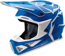 MOOSE OFFROAD F.I. Helmet - Agroid Camo - MIPS® - Blue/White - 2XL 0110-7771