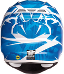 MOOSE OFFROAD F.I. Helmet - Agroid Camo - MIPS® - Blue/White - 2XL 0110-7771