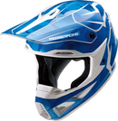 MOOSE OFFROAD F.I. Helmet - Agroid Camo - MIPS® - Blue/White - Large 0110-7769