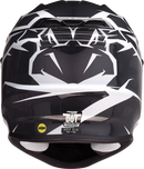 MOOSE OFFROAD F.I. Helmet - Agroid Camo - MIPS® - Gray/Black - Small 0110-7774
