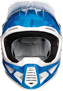 MOOSE OFFROAD F.I. Helmet - Agroid Camo - MIPS® - Blue/White - 2XL 0110-7771