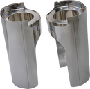 ARLEN NESS Fork Boot Cover - Chrome - Smooth 125-001