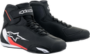 ALPINESTARS Sektor Shoes - Black/White/Red - US 14 / EU 48 2515518123114