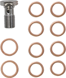 LA CHOPPERS Standard Stainless Braided Handlebar Cable/Brake Line Kit - 15"-17" Ape Hangers - '21-'22 FLH LA-8056KT-16