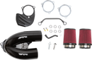 S&S CYCLE Tuned Induction Air Cleaner Kit - Gloss Black 170-0567A