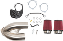 S&S CYCLE Tuned Induction Air Cleaner Kit - Stainless Steel 170-0565A