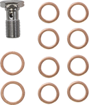 LA CHOPPERS Standard Black Vinyl Handlebar Cable/Brake Line Kit - 18"-20" Ape Hangers - '21-'22 FLH LA-8056KT-19B