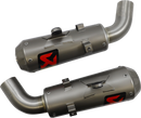 AKRAPOVIC Slip-On Line Titanium Muffler - Hypermotard 950 S-D9SO15-HCBT