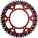 MOOSE OFFROAD Dual Sprocket - 51 Tooth - Red - Gas Gas 1210-897-51-13X
