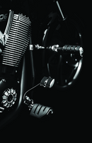 Kuryakyn Trident Dually Motorcycle Pegs Without Adapters in Black, Part