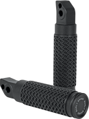 BURLY BRAND Slash Cut - Passenger Foot Pegs - Black B13-1205B