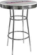 PARTS UNLIMITED Round Pub Table - 30" X80-6024PU