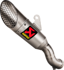 AKRAPOVIC Slip-On Line Muffler - Titanium End Cap S-Y3SO6-IVOSS