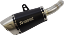 AKRAPOVIC Slip-On Muffler - Titanium S-H125SO4-ASZTBL